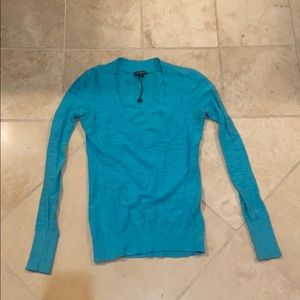 Express vibrant blue long sleeve